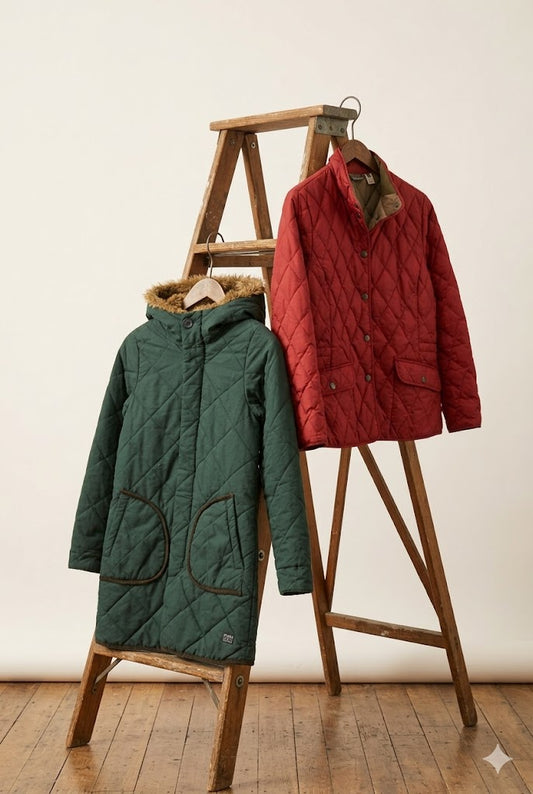 HELLY HANSEN & EddieBauer Women's Quilting Jacket x2点