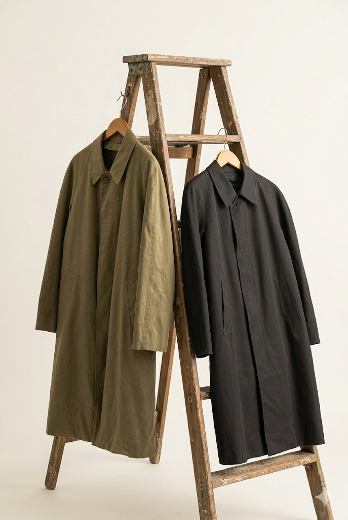 Men's Balmacaan Coat x2点