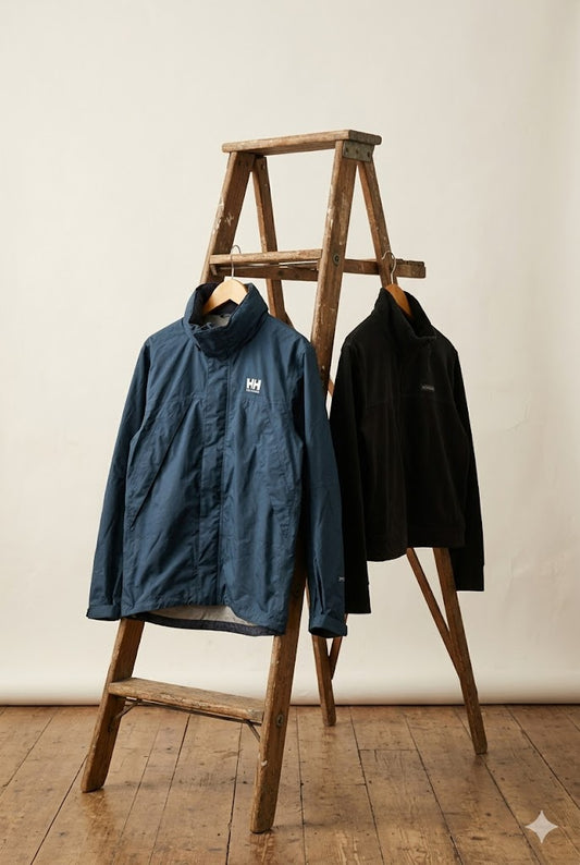 Helly Hansen Nylon Jacket & Columbia Fleece Jacket x2点