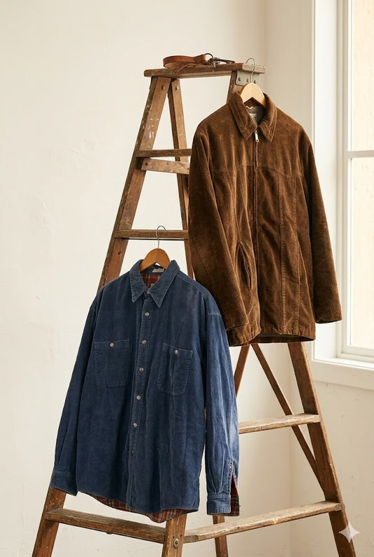 60's & 90's Men's Vintage Corduroy Blouson x2点