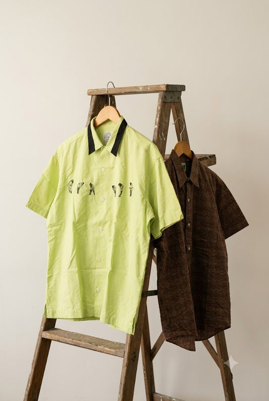 80's Men's Vintage Single Stitch Short Sleeve Shirt x2点
