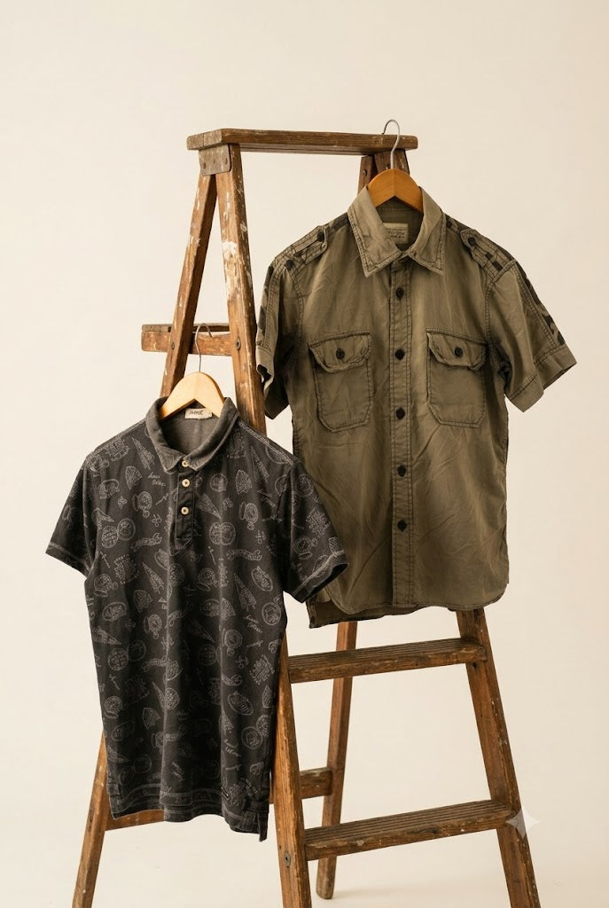 Avirex Y2K Style Short Sleeve Shirt x2点
