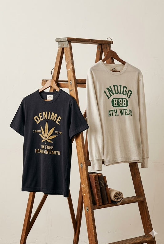 Denime Print T-Shirt x2点