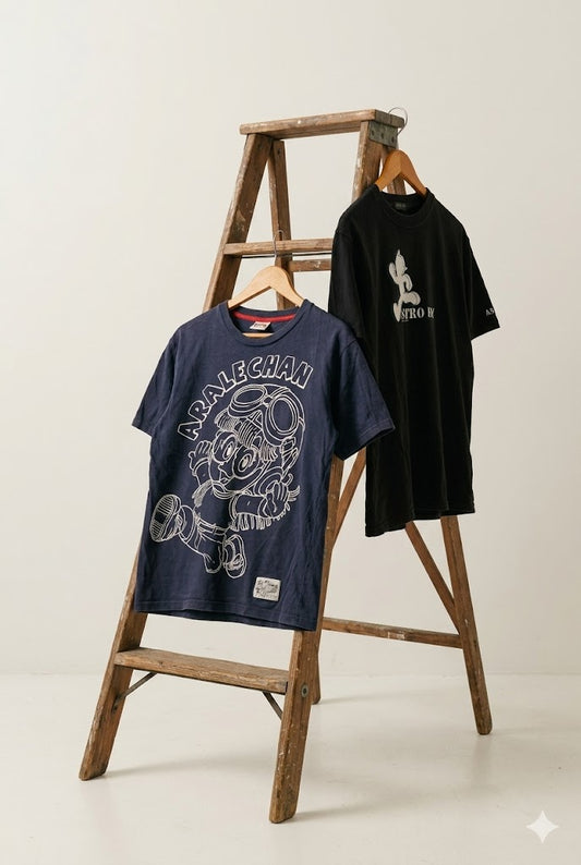 00's Astro Boy & Dr. Slump Print T-Shirt x2点