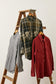 90's J.CREW Men's Long Sleeve Shirt x3点