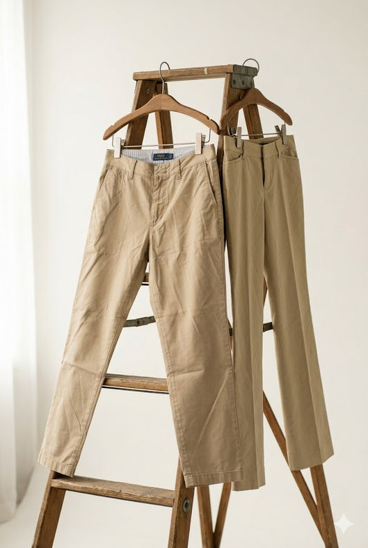 Ralph Lauren Beige Chino Pants x2点