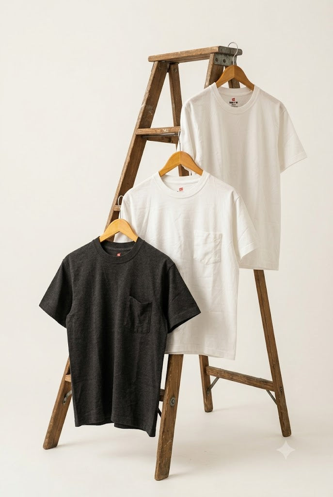 Men's Hanes BEEFY-T x3点