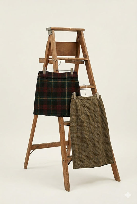 Ralph Lauren Check Skirt x2点