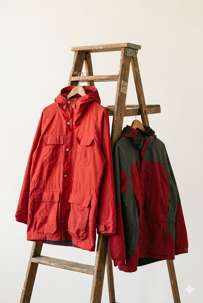 80-90's L.L. bean Nylon Jacket x2点