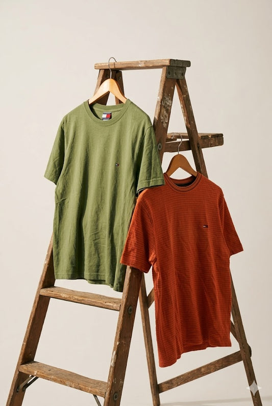 90's Tommy Hilfiger Vintage T-Shirt x2点