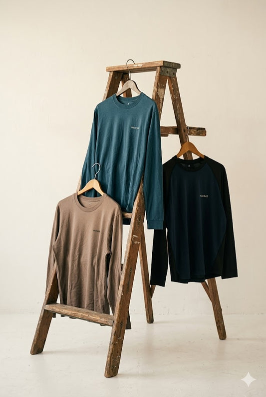 mont-bell One Point Logo Long Sleeve T-Shirt x4点
