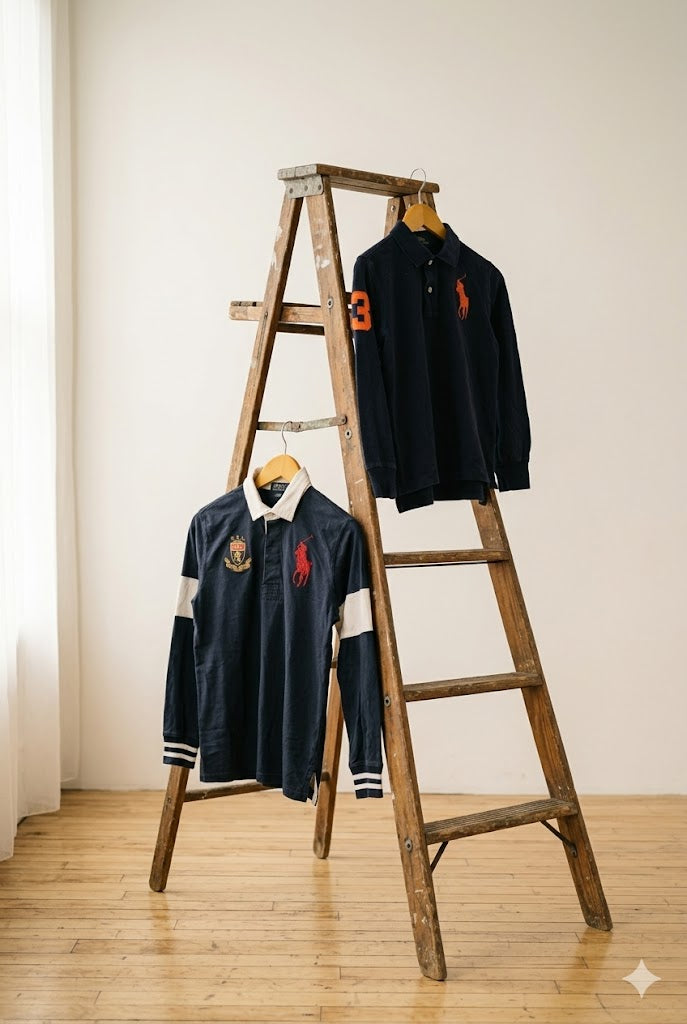 Ralph Lauren Big Pony Long Sleeve Polo Shirt x2点