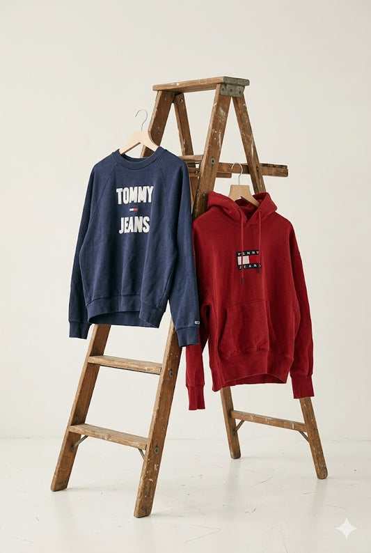 TOMMY JEANS Logo Sweatshirt Hoodie x2点