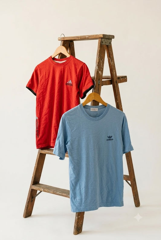 80's & 90's adidas Logo T-Shirt x2点