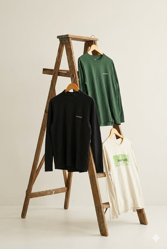mont-bell Long Sleeve T-Shirt x4点
