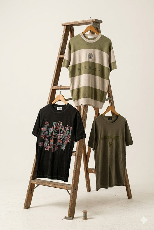 Import Brand Design T-Shirts x3点