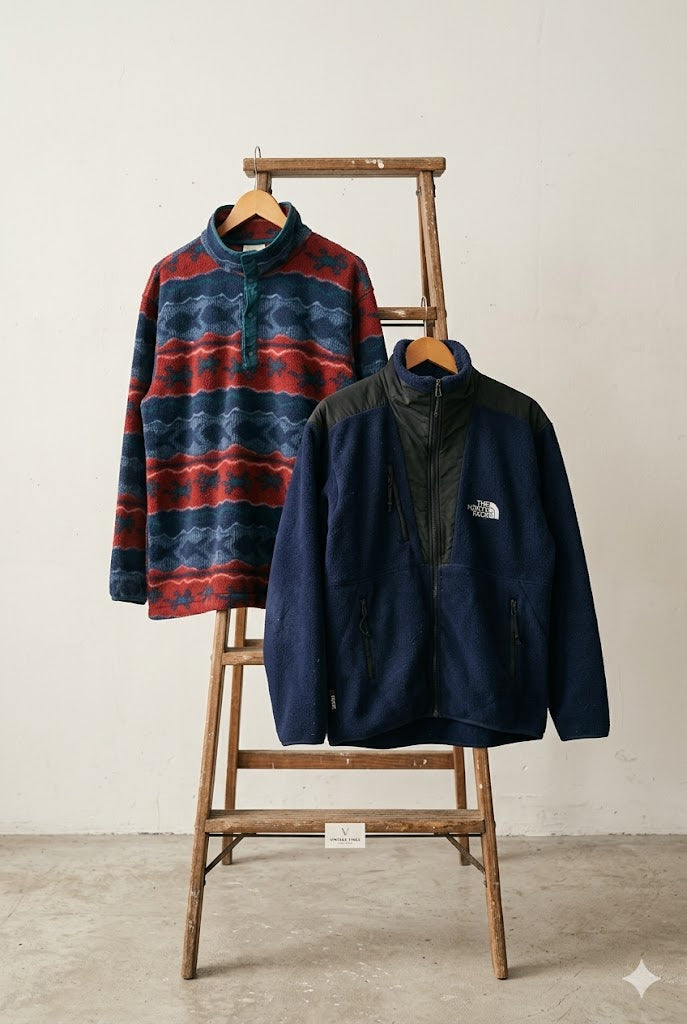 90's The North Face Super Denali JKT & L.L. bean Fleece Jacket x2点