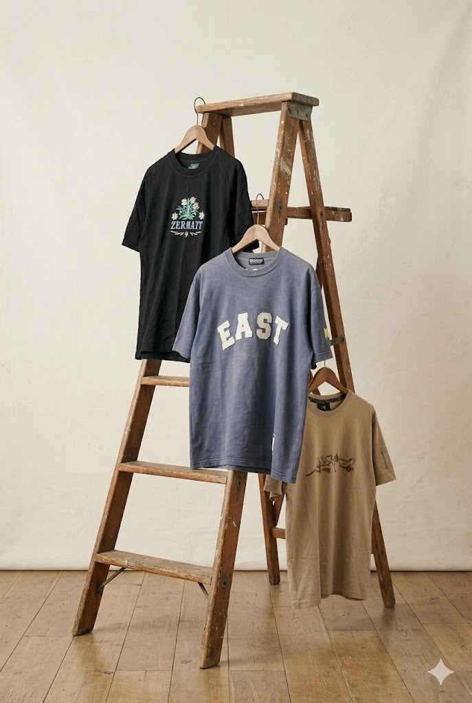 90-00's Men's Print T-Shirt x4点