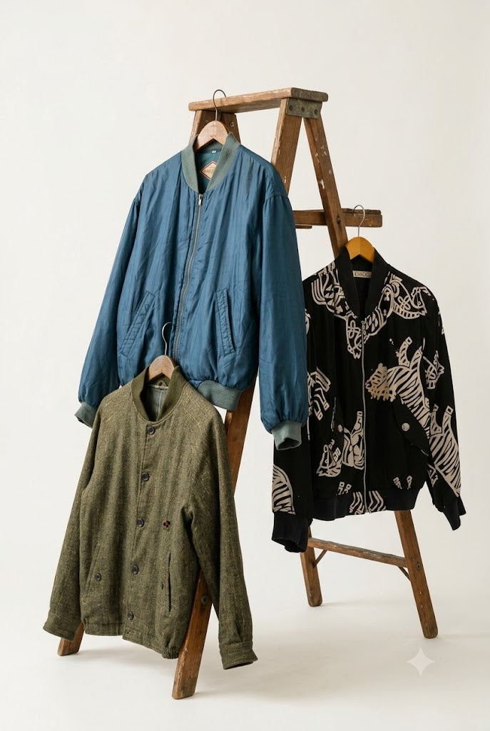 Men's Vintage MA-1 Taste Bomber Jacket x5点