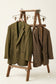 Made In France & Germany Checked Men's Tailored Jacket x2点