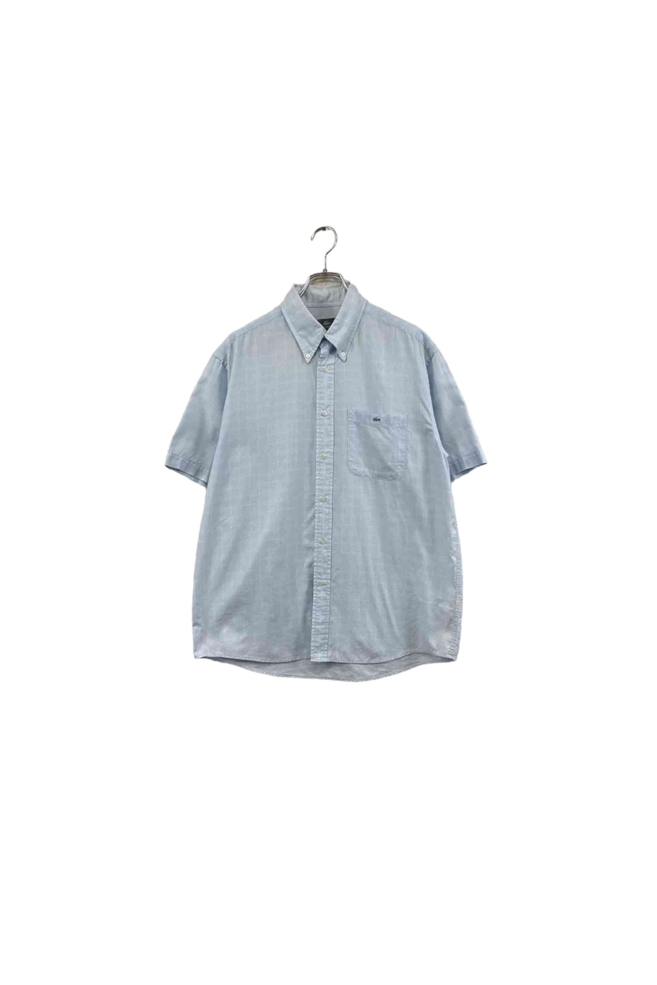 LACOSTE blue check shirt