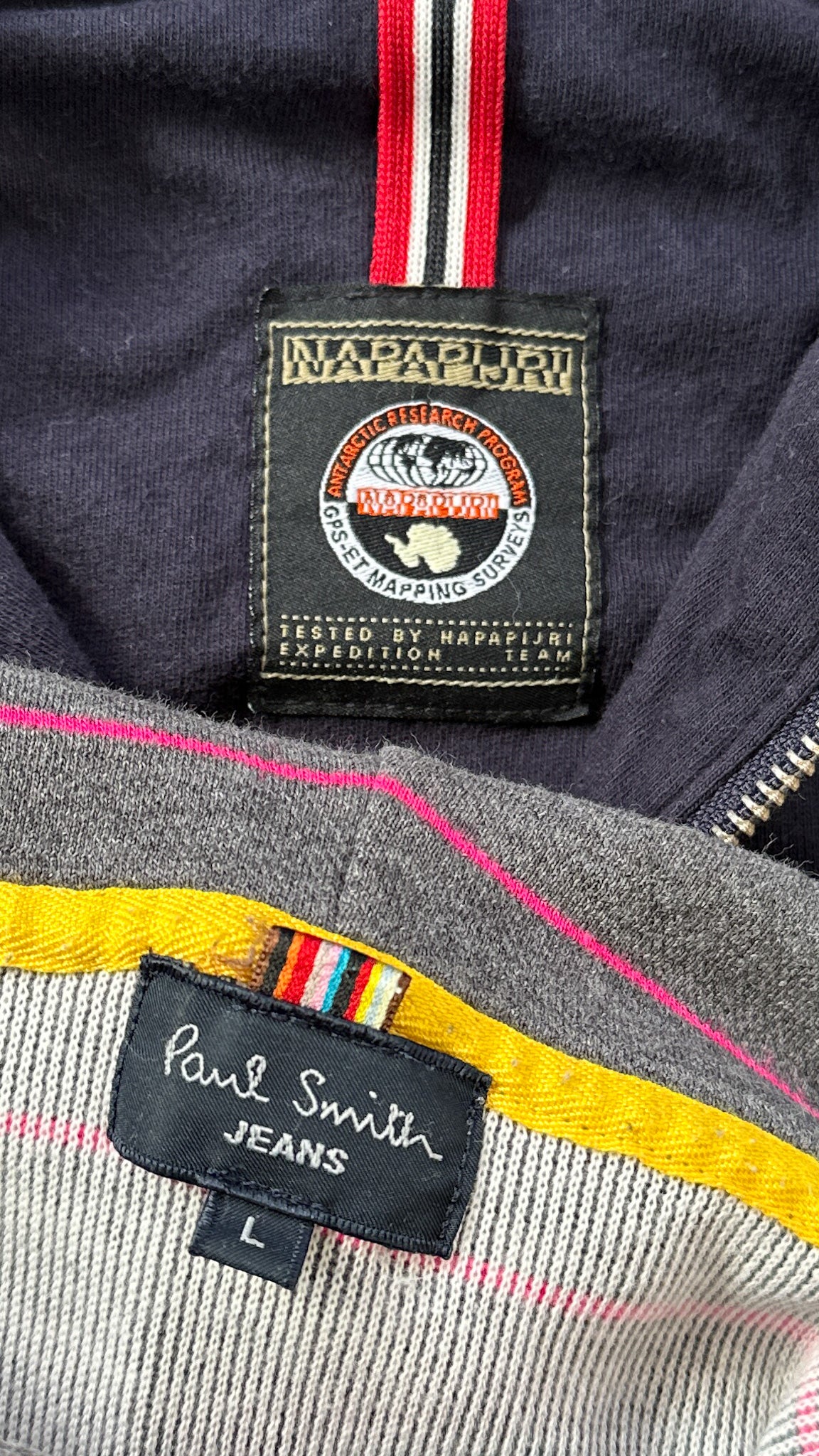 Paul Smith Jeans & Napapijri Hoodies x2点