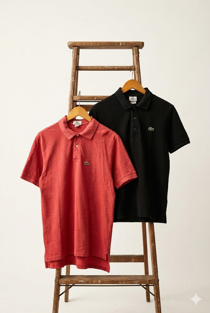 90's Made In USA & Peru LACOSTE Short Sleeve Polo Shirt x2点