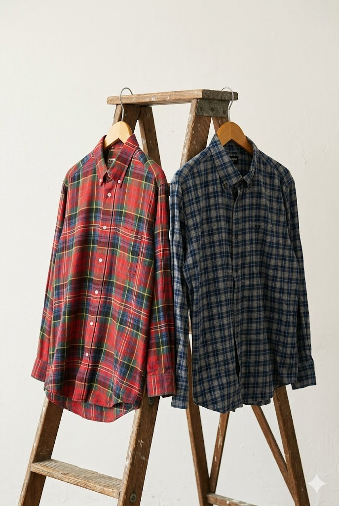 McGREGOR Check Long Sleeve Shirt x3点