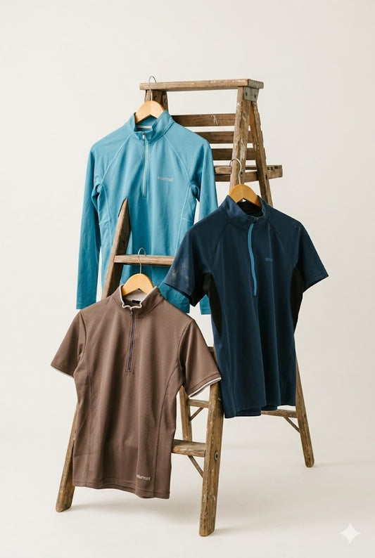 Marmot Half-Zip Tops x3点