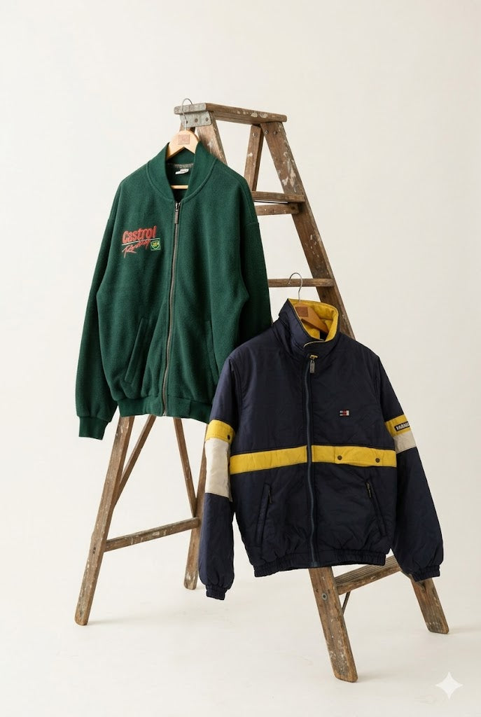 Men's Vintage Racing Brand Blouson x2点