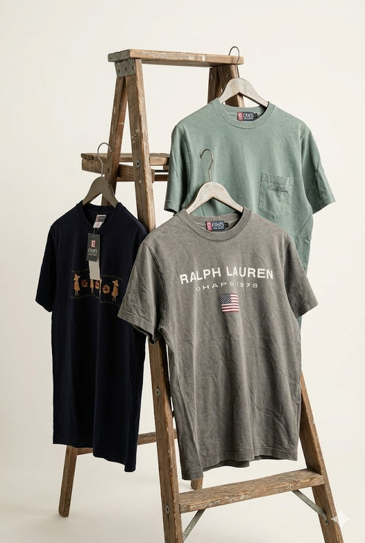 CHAPS Ralph Lauren Print T-Shirt x3点