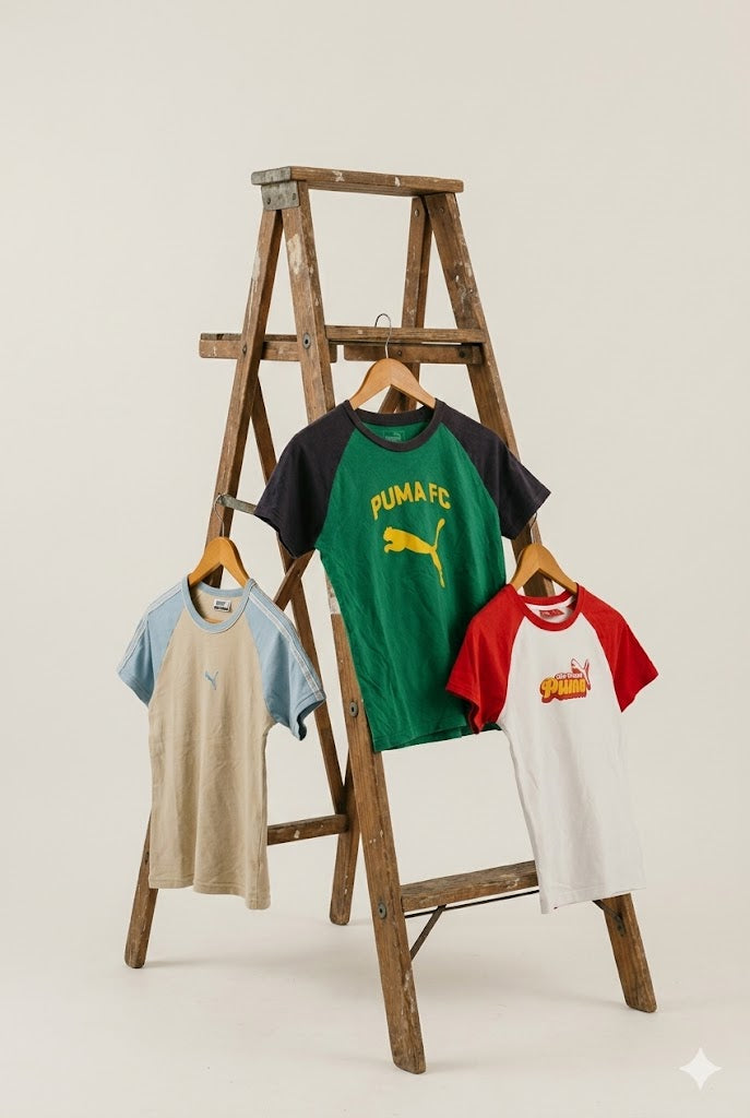 Puma Y2K Style Raglan T-Shirt x3点