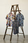 Men's Vintage Patchwork Short Sleeve Shirt x3点