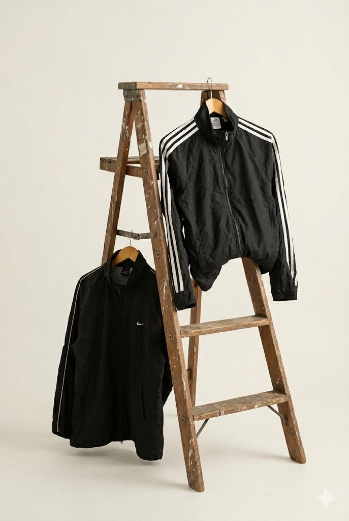 90-00's adidas & NIKE Nylon Tech Jacket x2点