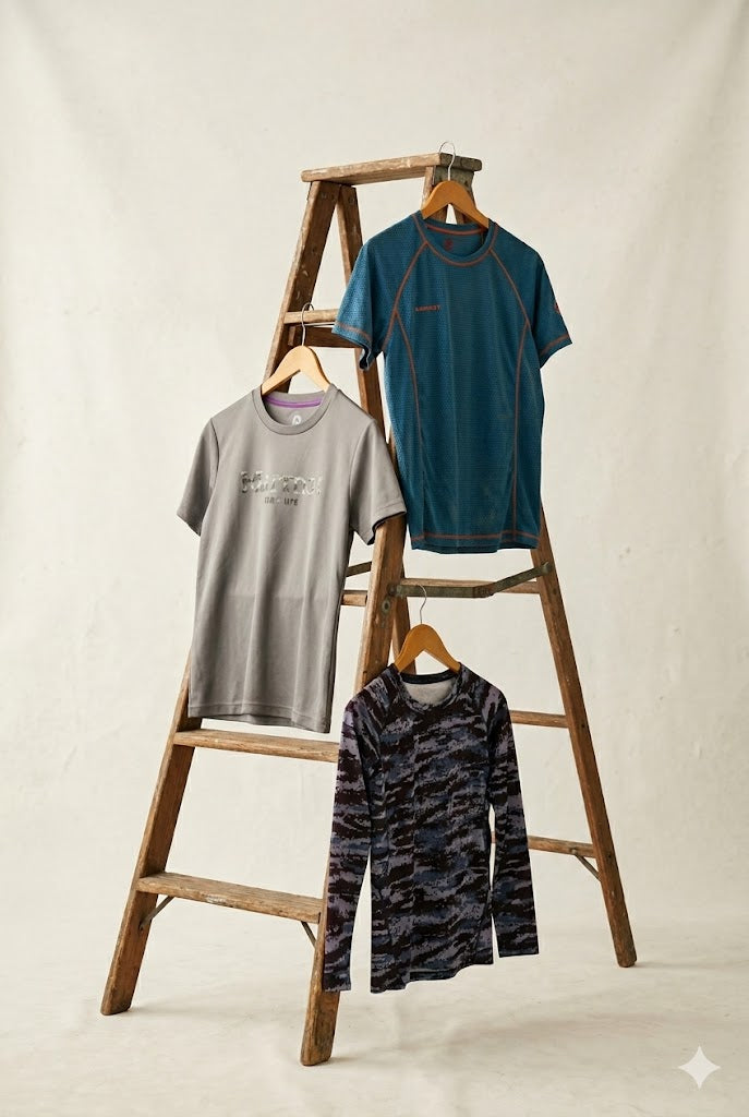 Marmot & Mammut Sporty T-Shirt x3点