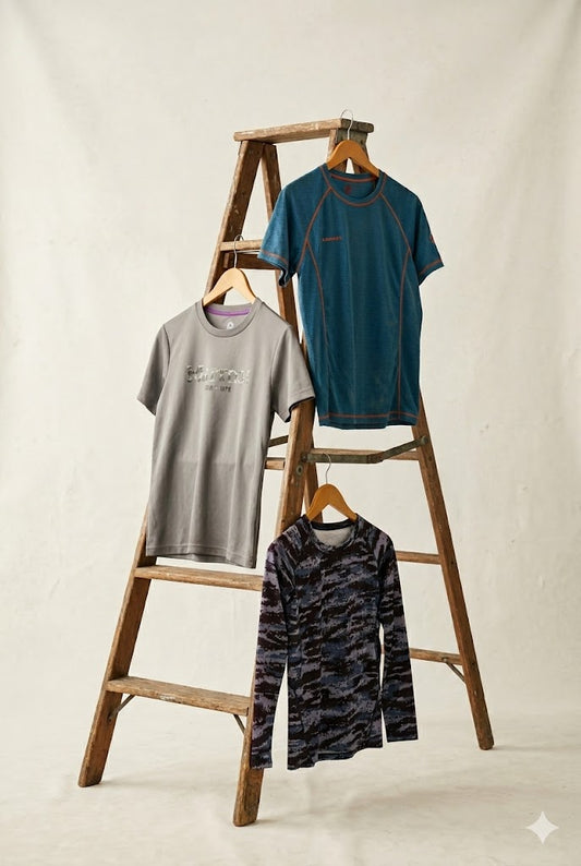 Marmot & Mammut Sporty T-Shirt x3点