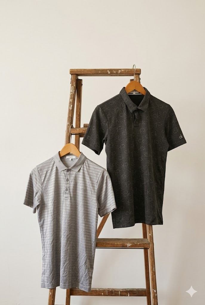 Calvin Klein Short Sleeve Polo Shirt x2点