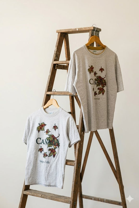 90's Vintage Canada Cityscape T-Shirt x2点