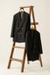 Men's brand & High-Grade Silver Button Double-Breasted Tailored Jacket x2点