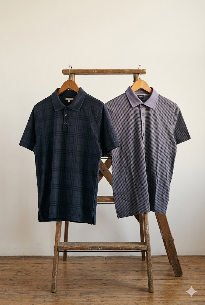 BOSS & Burberry Short Sleeve Polo Shirt x2点