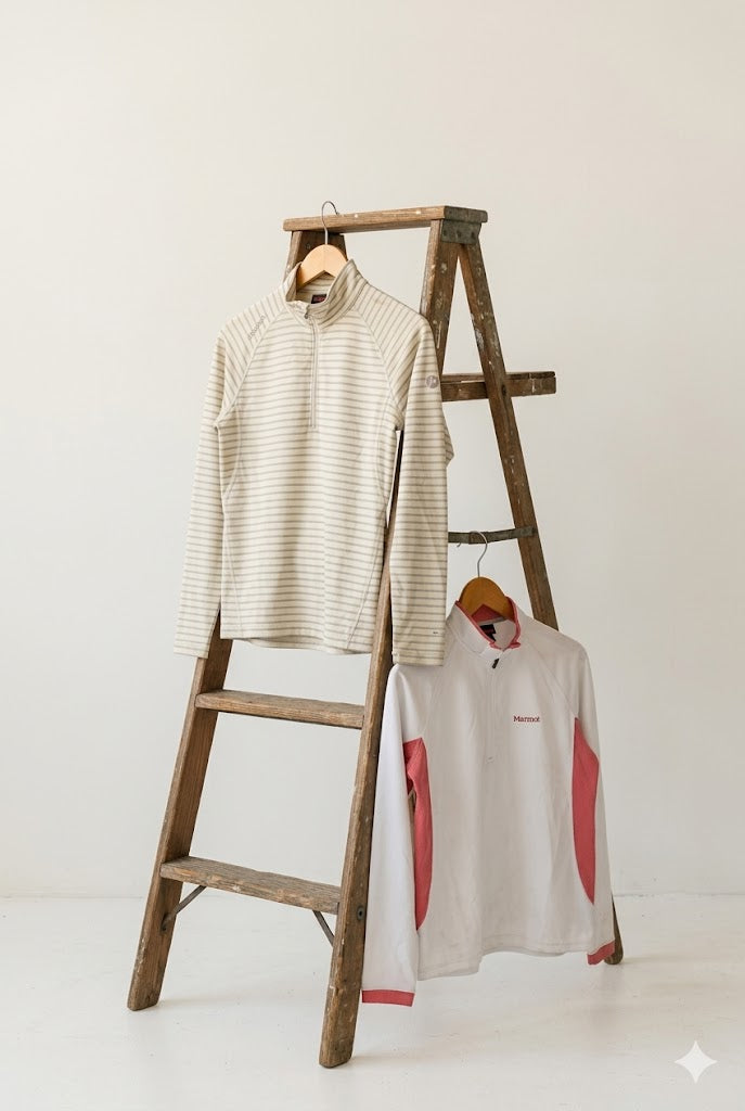 Marmot Half-Zip Long-Sleeve T-Shirt x2点