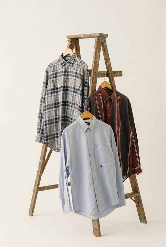 90's Tommy Hilfiger Long Sleeve Shirt x3点