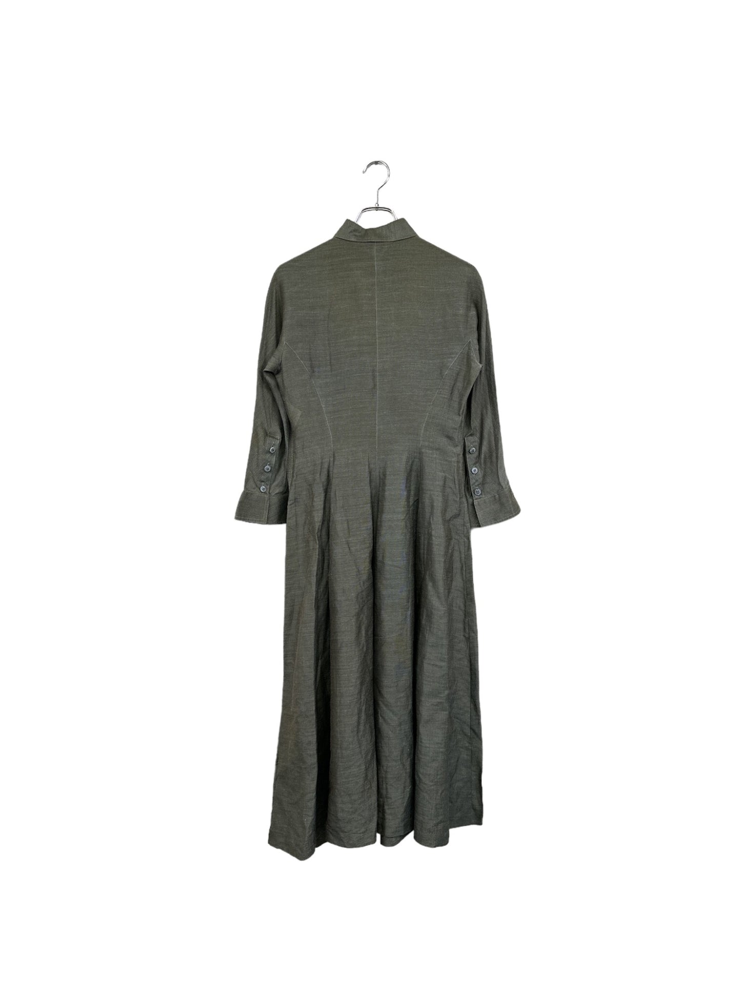 yoshie inaba silk linen flare dress