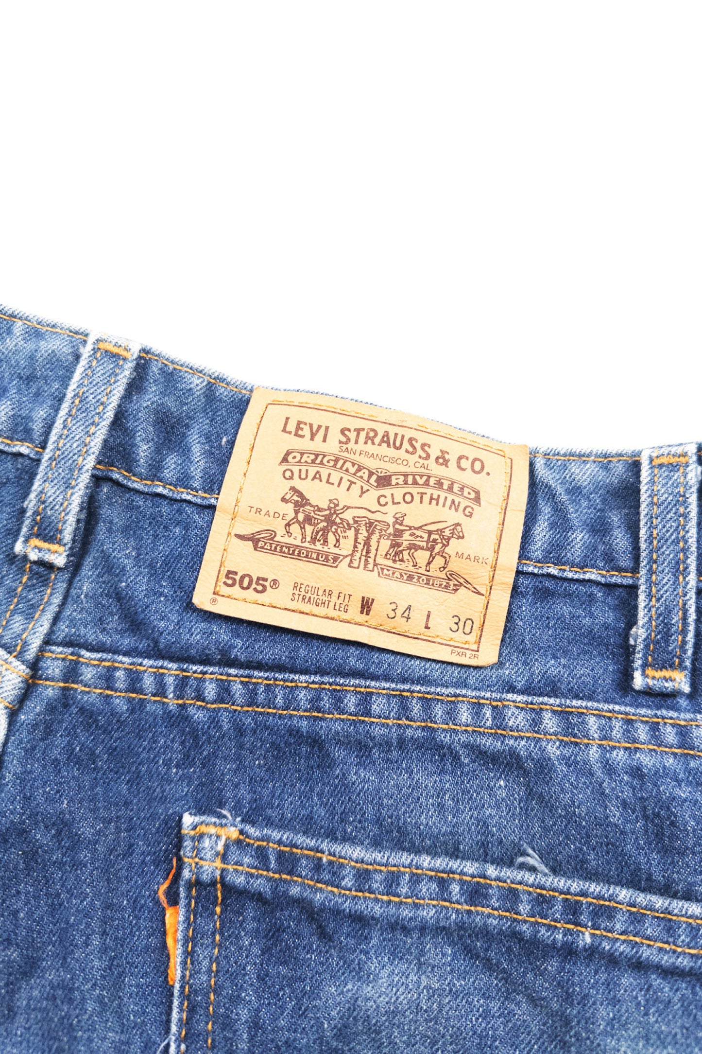 90's Made in USA Levi's 505 denim pants