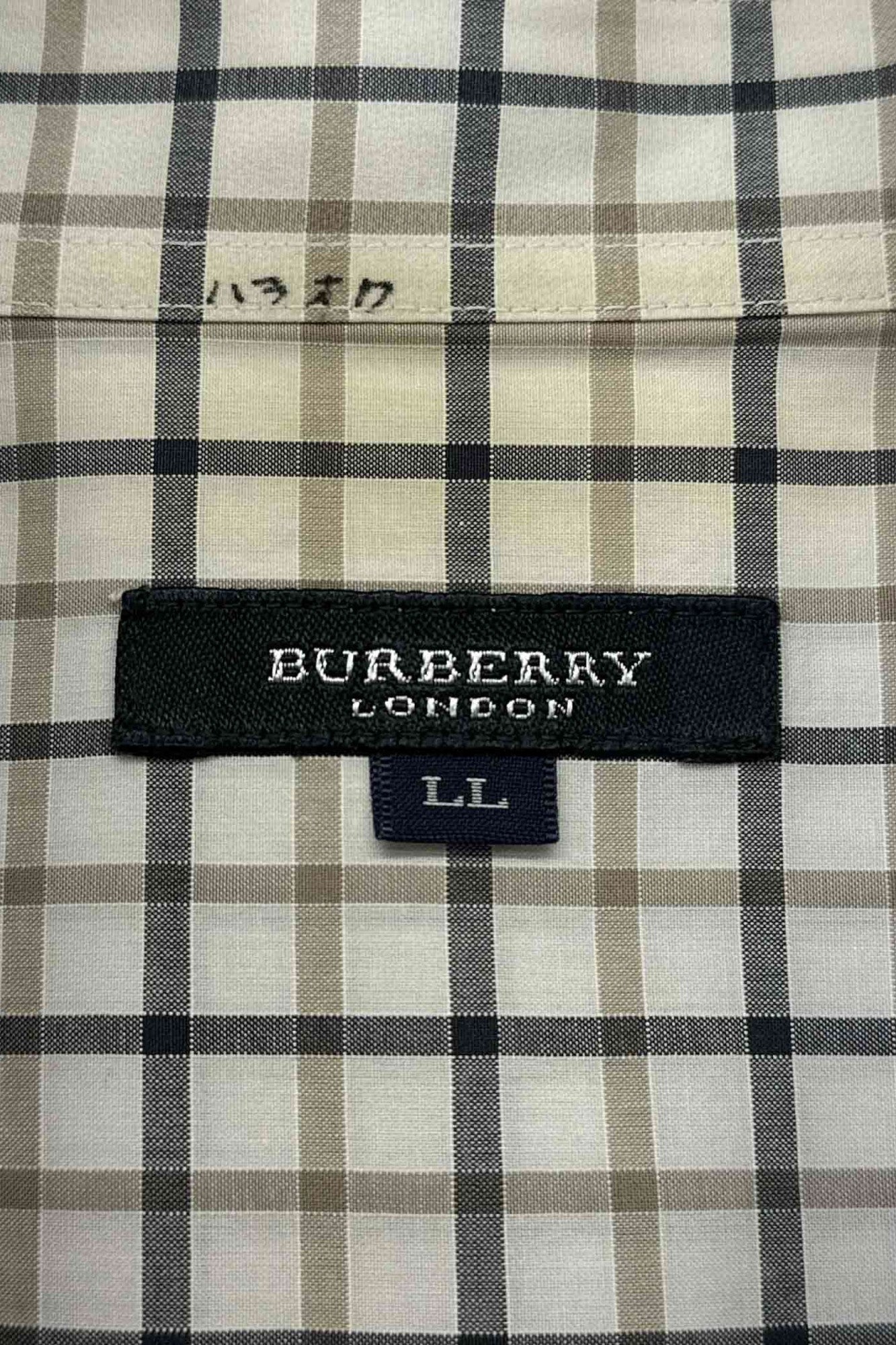 BURBERRY LONDON check shirt