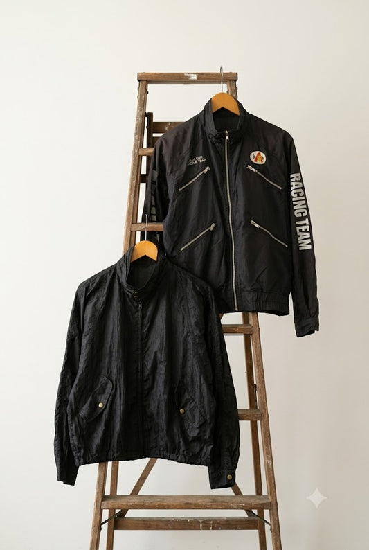Men's Vintage Nylon Short Jacket x2点