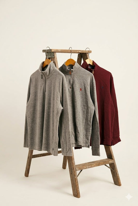 Polo Ralph Lauren Half Zip Sweatshirt x3点