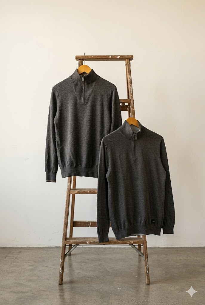 Paul Smith & Calvin Klein Half Zip Knit x2点