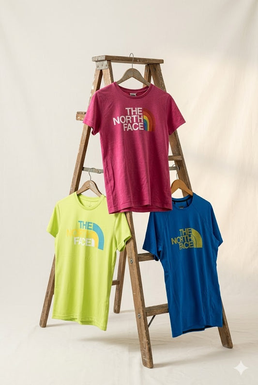 The North Face Logo Print T-Shirt x4点