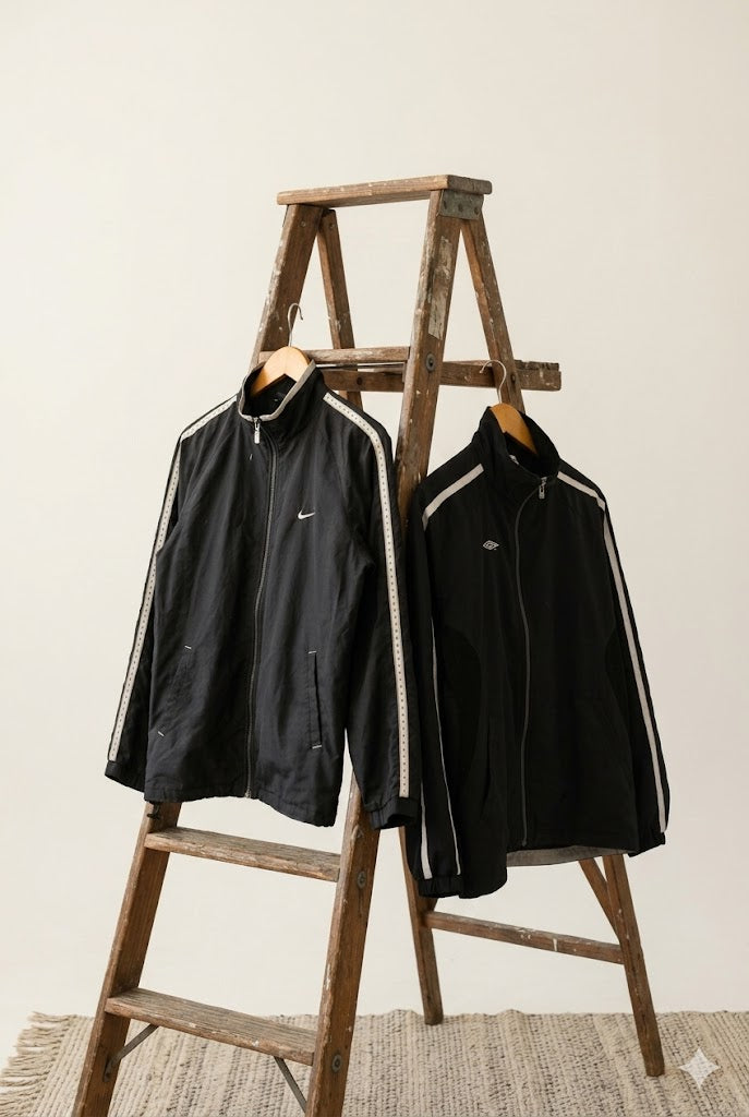 00's Y2K Style NIKE & UMBRO Tech Jacket x2点